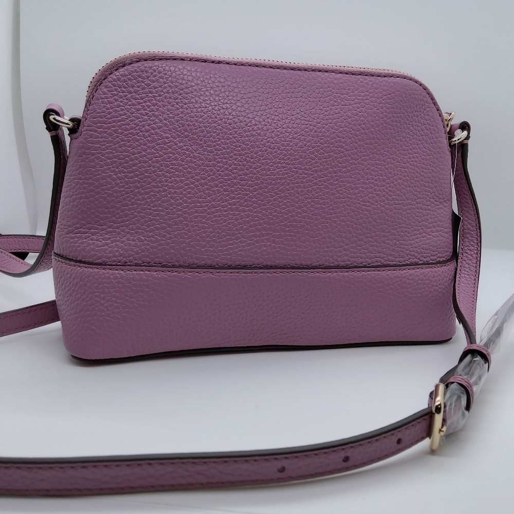 Kate Spade NWT Hanna Pebbled Leather Valerian Crossbody Bag - Picture 5 of 15